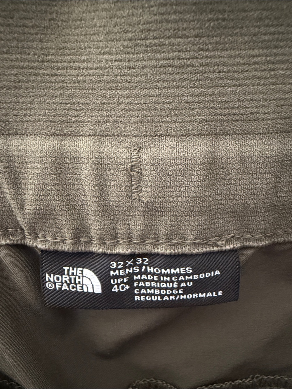 The North Face Olive Men's Chino Pants - Picture 2 of 6